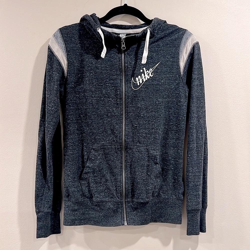 🔥Nike Charcoal Full-Zip light  women’s Hoodie🔥